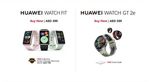 90 shares · 115 comments | Buy HUAWEI WATCH FIT now for AED 399 & get a FREE gift. Enjoy 10-day battery & track SpO2, heart rate & sleep. Experience workout modes & detailed 1.64-inch display. | Huawei Mobile | Facebook