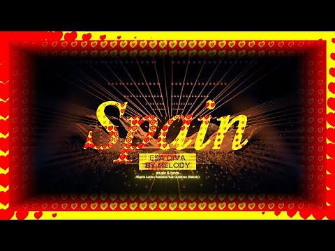 Postcard of Melody from Spain 🇪🇸 – ESA DIVA – Eurovision 2025 – Stage Ready