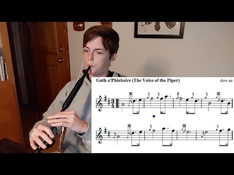 Guth a'Phiobaire - bagpipes tutorial and sheet music