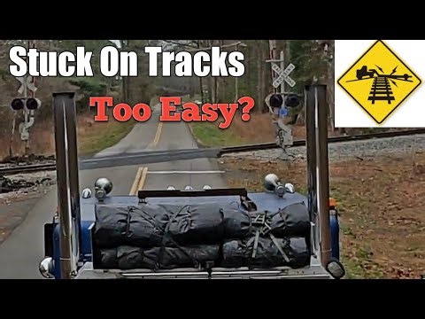 This Is How Easy It Is For A Truck To Wreck A Train