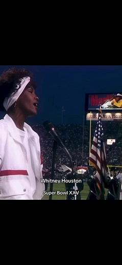 Whitney Houston's Iconic Super Bowl XXV National Anthem Performance