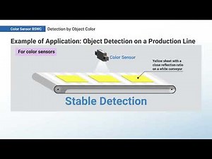 OMRON Built-In Color Sensor (3) [Stable Device Operation] Detection by Object Color