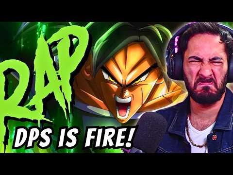 DPS POPPED OFF! Broly Rap | "Legendary" | Daddyphatsnaps (REACTION)
