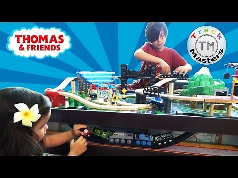 Thomas and Friends Imaginarium Metro Line Train Table Motorized Toy Trains for Kids Track Masters