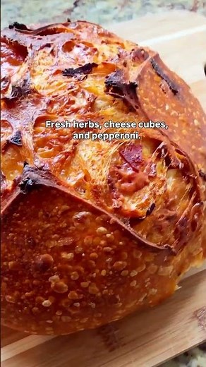 Pizza Sourdough Bread