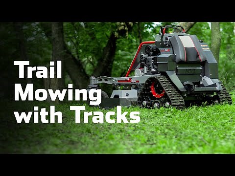Mowing trails and Off-Road Terrain with Altoz tracked zero-turn mowers! TSX & TRX get it done