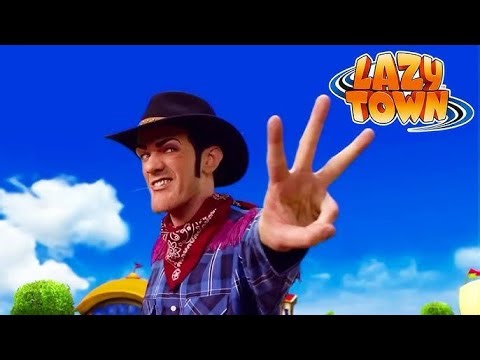 Cowboy rotten! | Lazy Town Compilation | Full Episodes