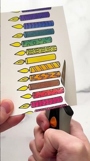 Easy DIY Birthday Card! - ASMR Crafting