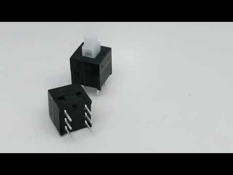 LTV-85SN5.7-BN.A103 6 Pin 2P2T Self Lock Latching Type Push Button Switch