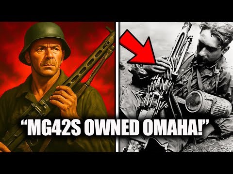 How Allied Forces Dealt With MG42 Gunners on D-Day