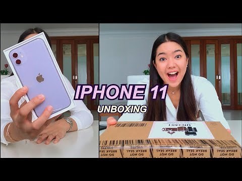 Purple iPhone 11 UNBOXING!