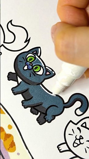 I Had To Turn This Cat Into RAVENPAW!!!🤯 | Warrior Cats Coloring