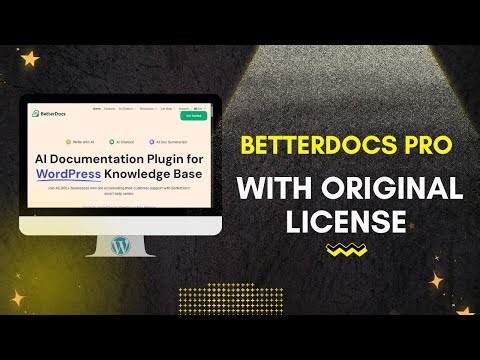 Download BetterDocs Pro With License Key | BetterDocs Pro Knowledge Base Plugin for WordPress