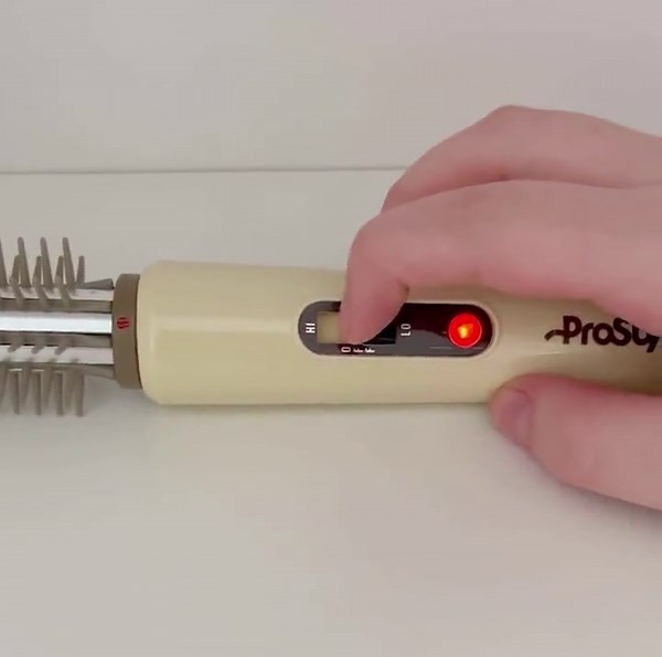 Vintage Curling Iron, ProStyle Hot Brush, 80’s Hair Styling Tool