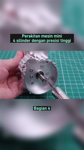 4 silinder instalasi #diy #miniatur #engineering #fypage #fyp