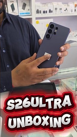 Samsung S26 Ultra Unboxing & First Look 🔥 | design and feature review #samsungs26ultra #shorts