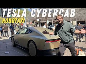 Tesla Cybercab First Look! Cabin Space, Doors, Interior Quality, Trunk Space, Charging Port, Design