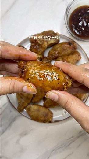 CRISPY Garlic Soy Chicken Wing