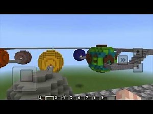 The Solar System in Minecraft