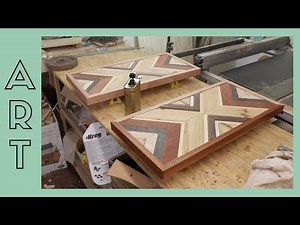 DIY Geometric Wooden Wall Art