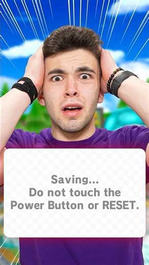 When You Turn The Console Off Without Saving!