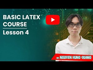 Latex cơ bản - Bài 4: Hình ảnh và bảng biểu trong Latex