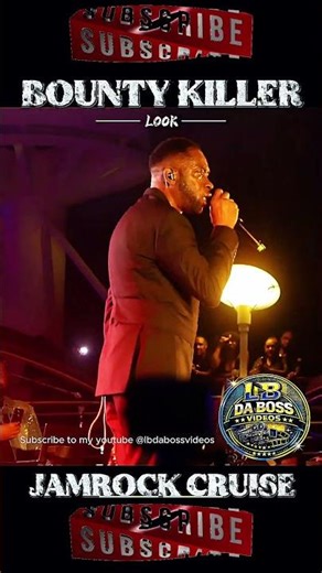 Bounty Killer perform “LOOK” Live on Jamrock Cruise 🇯🇲 #Jamrock #Warlord #GrungGadzilla