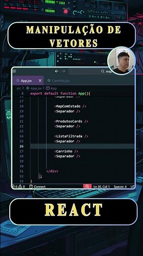 MAP no React com JSX na Prática
