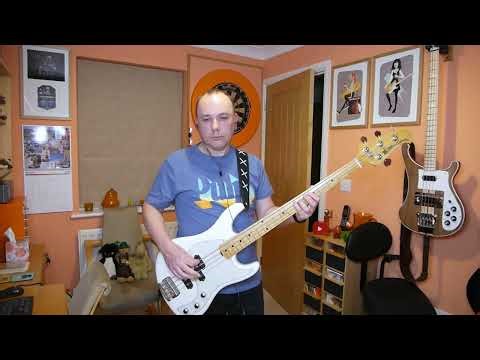 The B-52's - Roam (bass cover)