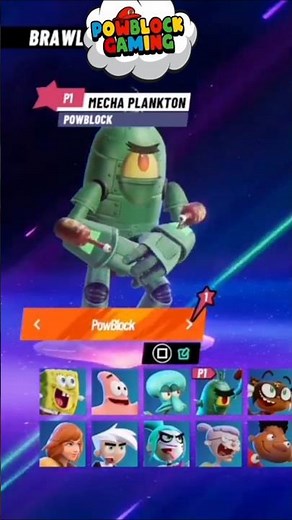 Plankton's Character Select Animations! 🍔💥 | Nickelodeon All-Star Brawl 2