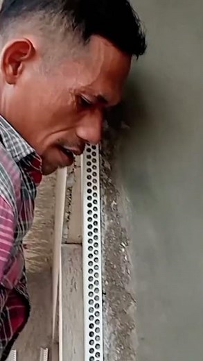 corner bead installation: measurement