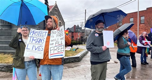 80  Attend Oneida Square Rally for Trans, Nonbinary and Intersex Rights
