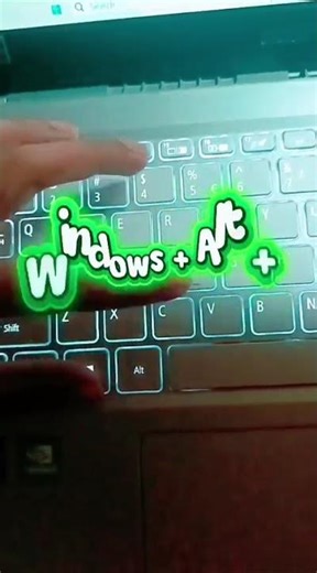 How to Screen Record with Just One Shortcut Key! (No Software Needed) 🎥🔥