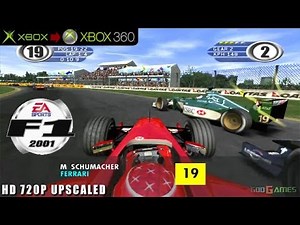 F1 2001 - Gameplay Xbox HD 720P (Xbox to Xbox 360)