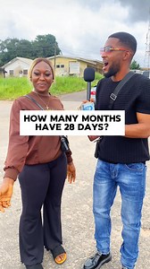 How many months have 28 days? @topfans #fyp #days #fblifestyle | Heisnelson1