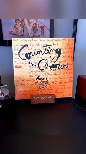Özgür Balkan on Instagram: "Counting Crows – “August and Everything After” (1993) 💿 Released on September 14, 1993, this is the debut studio album by San Francisco band Counting Crows – the record that introduced their heartfelt storytelling to the world. Blending alternative rock and a touch of country rock, it has a very warm, organic sound built around piano, Hammond organ and tasteful guitars. ￼ Produced by the legendary T Bone Burnett, the album was recorded between February and June 1993 