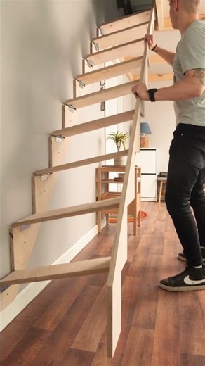 Simple & Sturdy DIY Home Ladder Build | Easy Woodworking Project