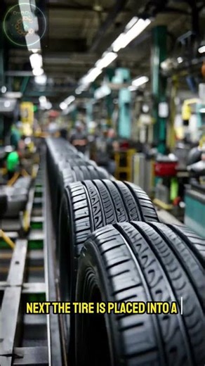 Inside a Tire Factory | How Car Tires Are Made #shorts