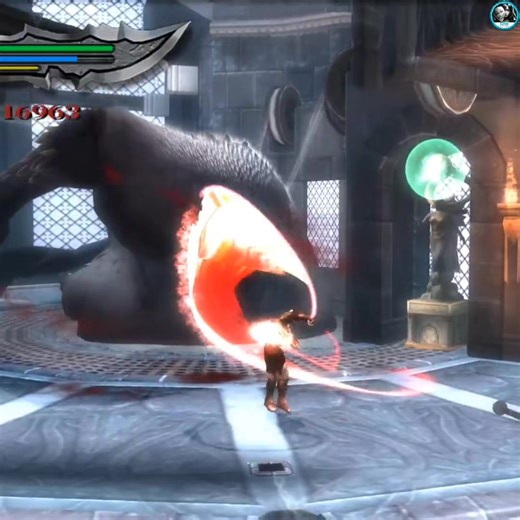 God of War 2 Remaster - Clotho Boss Fight Sister of Fate | Omi Gaming