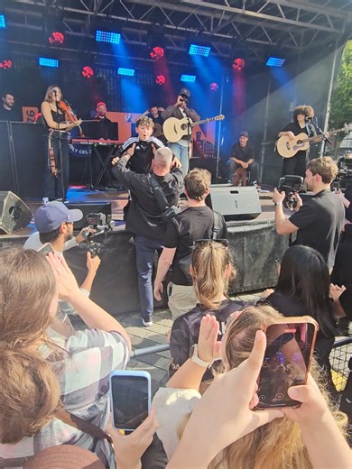Shawn Singing with Myles Smith — Proud Mum Moment