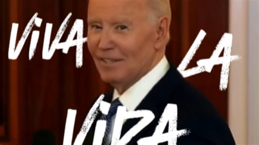 viva la vida，但是拜登