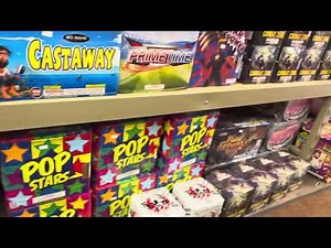 Store tour #9 Atomic’s fireworks in Gary Indiana.