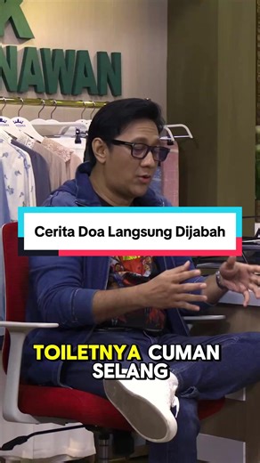 Doa nya langsung di jabah 😁 Nonton FULL Butik Haji Igun di YouTube Comic 8 Revolution