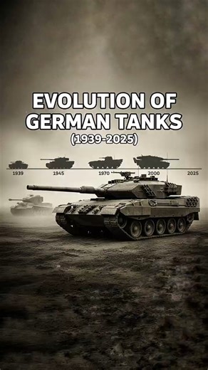 Evolution Of German Tanks (1939-2025)