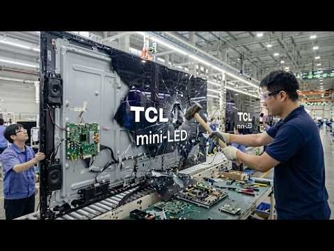 Teardown of TCL 6-Series 4K Smart TV – Internal Parts & Build Quality Explained Clearly
