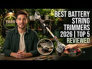 Best Battery-Powered String Trimmers of 2026 | Top 5 Reviewed