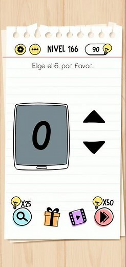 Brain Test | Nivel 166 - Elige el 6, por favor