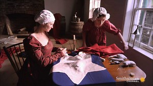 10K views · 181 reactions | Most flag makers were women and passed their trade down in the family. But how did they sell their flags to make money? ⚓️By enticing sea captains while they were visiting on land. #FlagDay A Star-Spangled Story: Battle For America | Smithsonian Channel Aviation Nation | Facebook