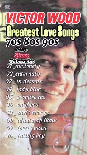 Victor Wood 2026 Mix Top 12 Best Songs 💕 Greatest hits 💕 Victor Wood Full Album #music #shorts #OPM