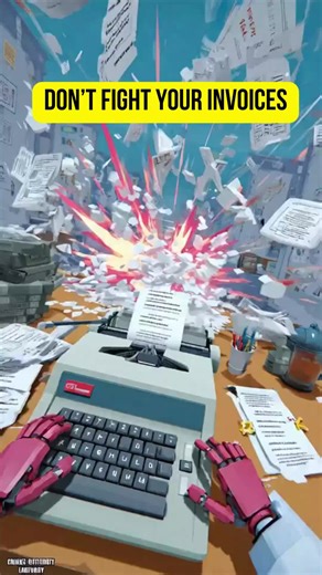 Don't fight your invoices. Simply process them with extraction.app #dataextraction #productivity #invoices #automation